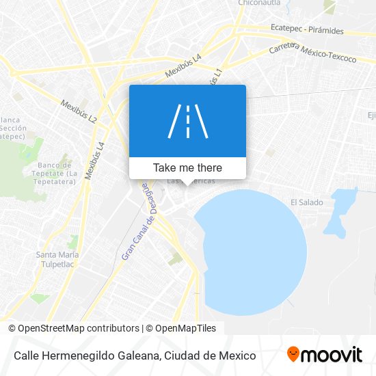 Calle Hermenegildo Galeana map