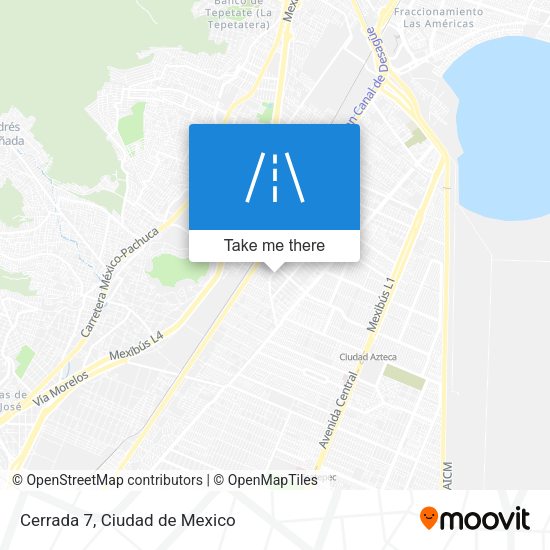 Mapa de Cerrada 7