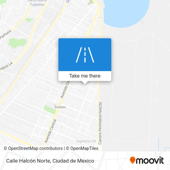 Calle Halcón Norte map