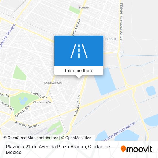 Plazuela 21 de Avenida Plaza Aragón map