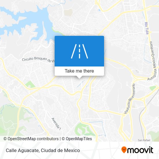 Calle Aguacate map
