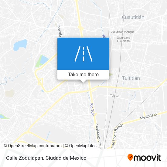 Calle Zoquiapan map