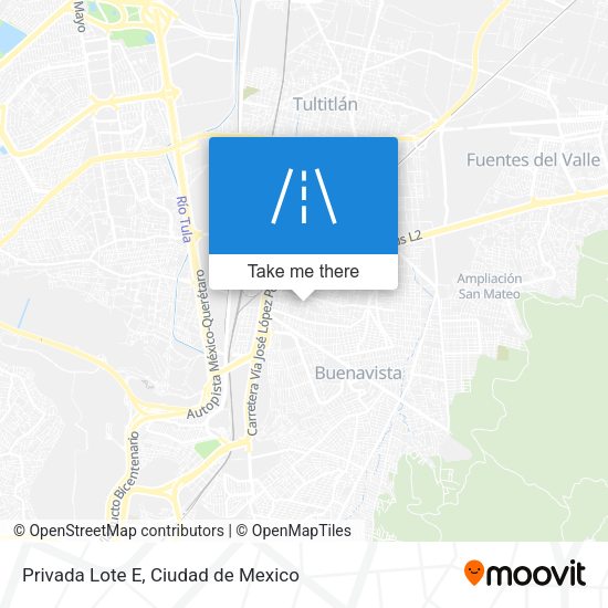 Privada Lote E map