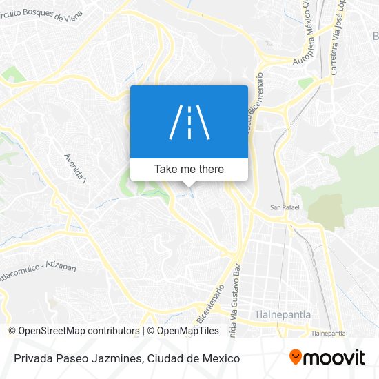 Privada Paseo Jazmines map