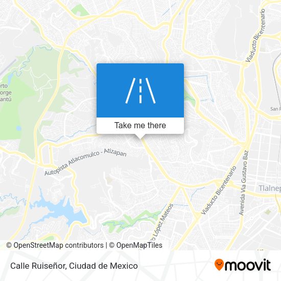 Calle Ruiseñor map