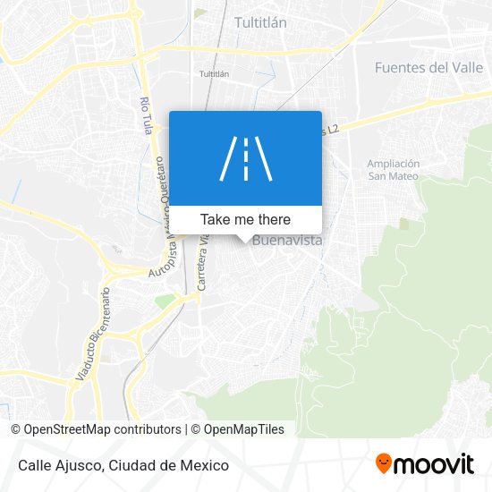 Mapa de Calle Ajusco