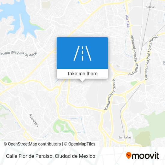 Calle Flor de Paraíso map