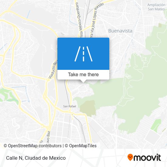 Mapa de Calle N