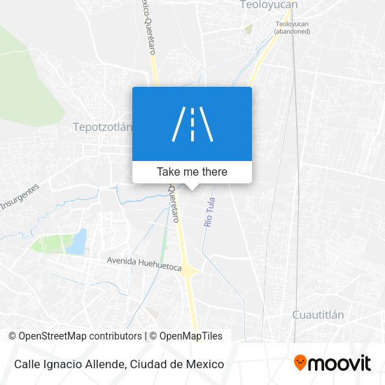 Mapa de Calle Ignacio Allende