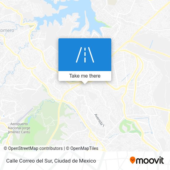 Calle Correo del Sur map