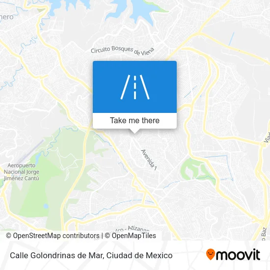 Calle Golondrinas de Mar map