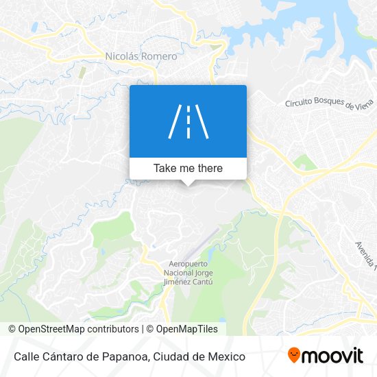 Calle Cántaro de Papanoa map