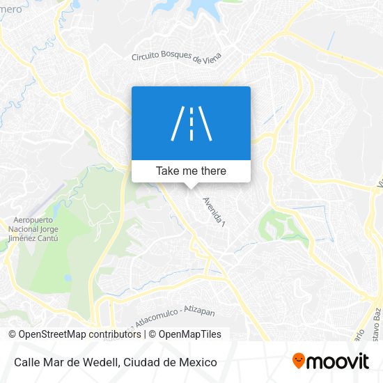 Mapa de Calle Mar de Wedell