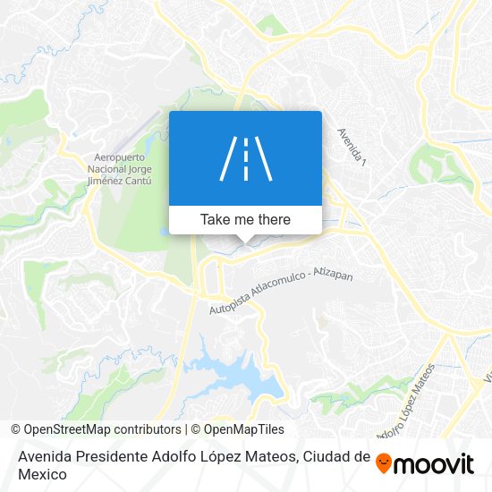 Avenida Presidente Adolfo López Mateos map