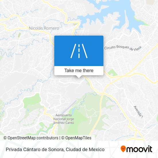 Privada Cántaro de Sonora map