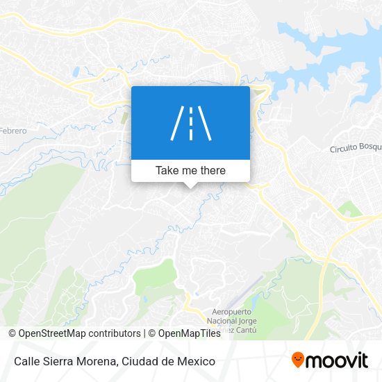 Calle Sierra Morena map