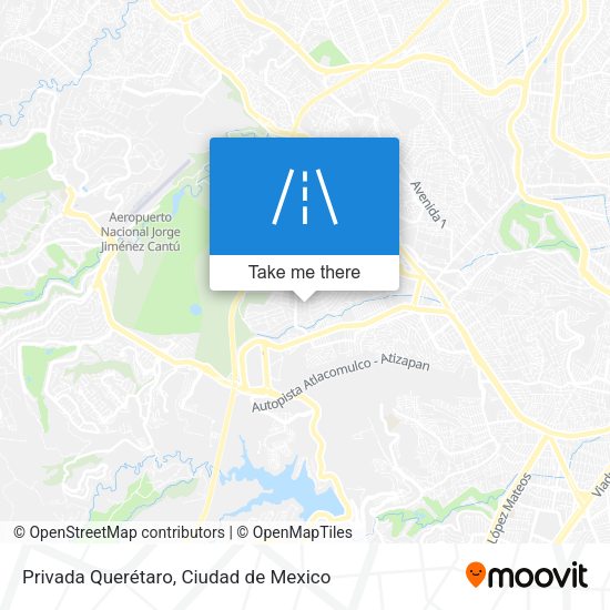 Privada Querétaro map