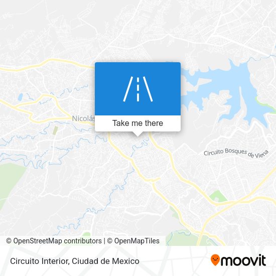 Circuito Interior map
