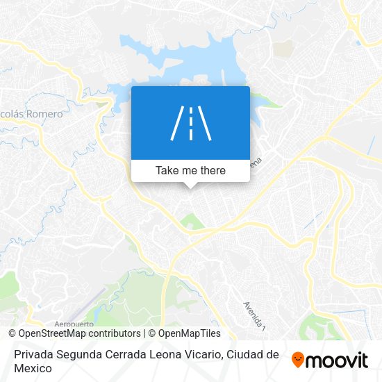 Privada Segunda Cerrada Leona Vicario map