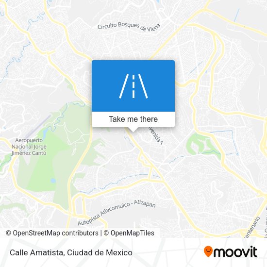 Calle Amatista map