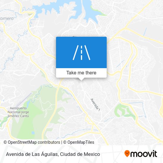 Avenida de Las Águilas map