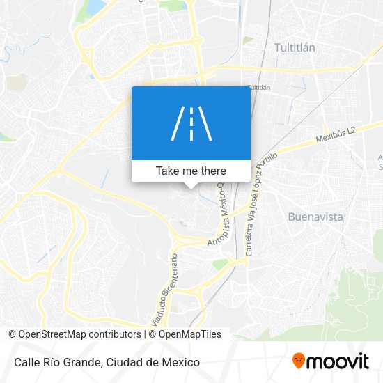 Mapa de Calle Río Grande