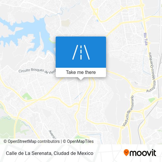 Mapa de Calle de La Serenata