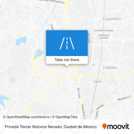 Privada Tercer Retorno Nevado map