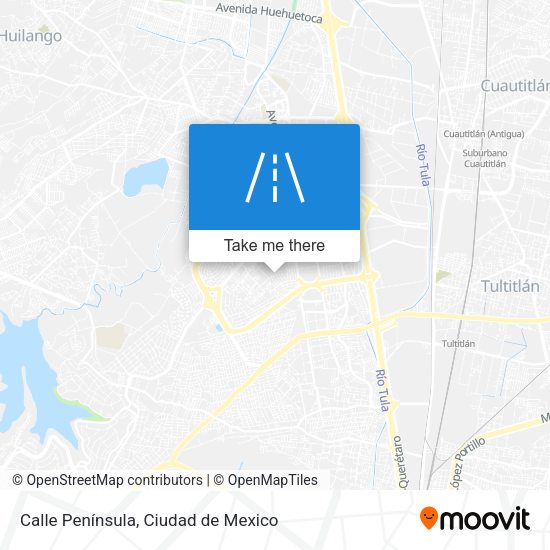 Mapa de Calle Península