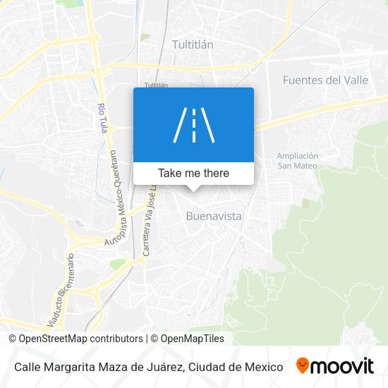 Calle Margarita Maza de Juárez map