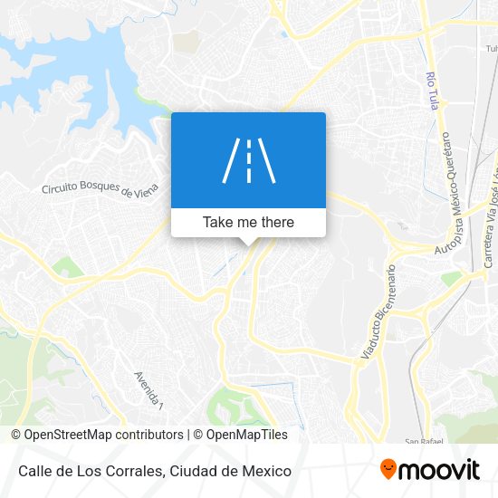Mapa de Calle de Los Corrales