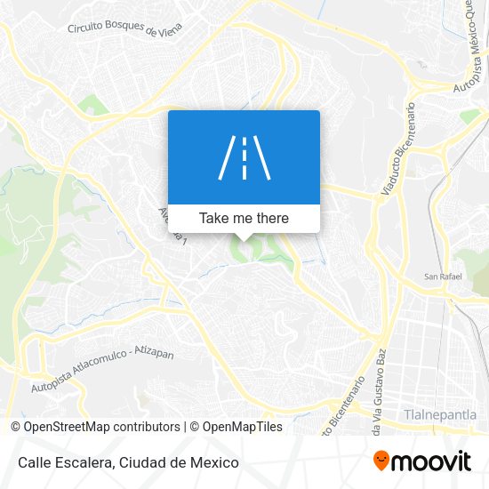 Calle Escalera map