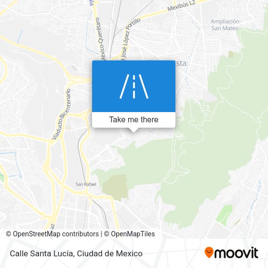 Calle Santa Lucía map