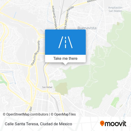 Calle Santa Teresa map