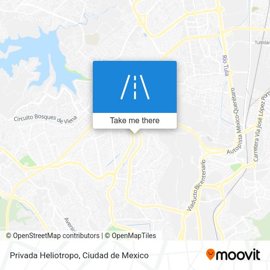 Privada Heliotropo map