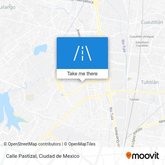 Calle Pastizal map