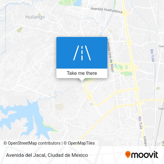 Avenida del Jacal map
