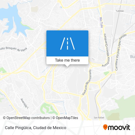 Calle Pingüica map