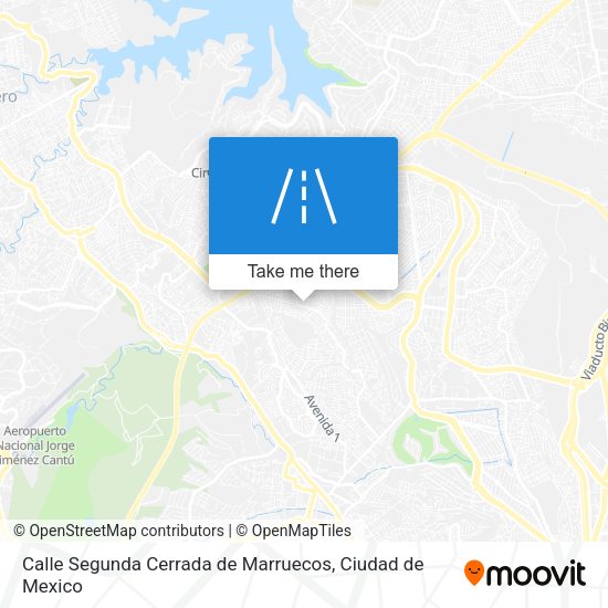 Calle Segunda Cerrada de Marruecos map