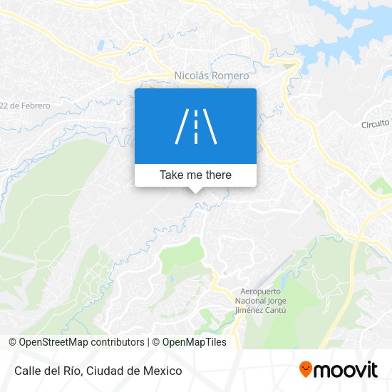 Calle del Río map