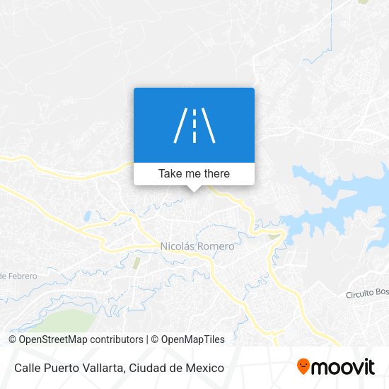 Mapa de Calle Puerto Vallarta