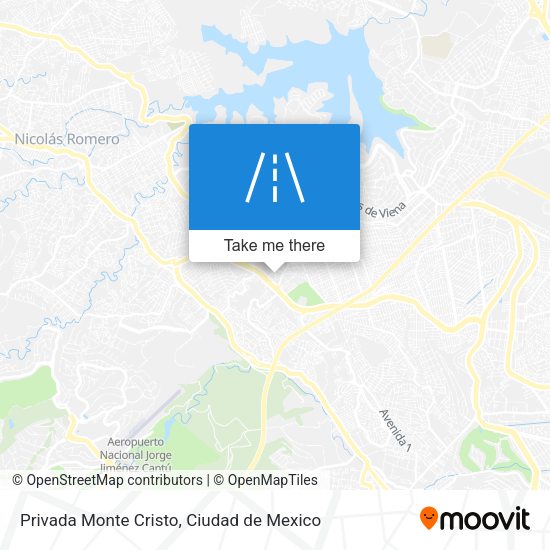 Privada Monte Cristo map