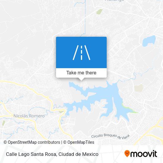 Calle Lago Santa Rosa map