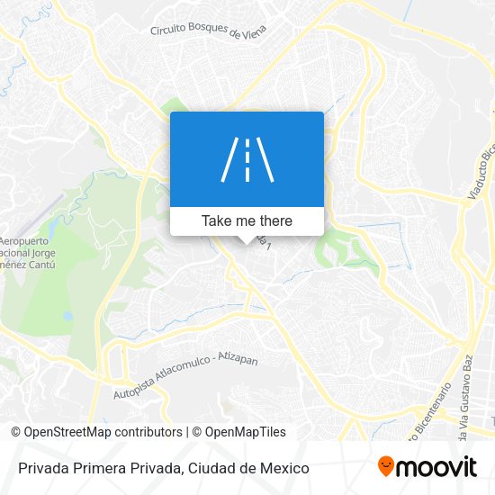 Privada Primera Privada map
