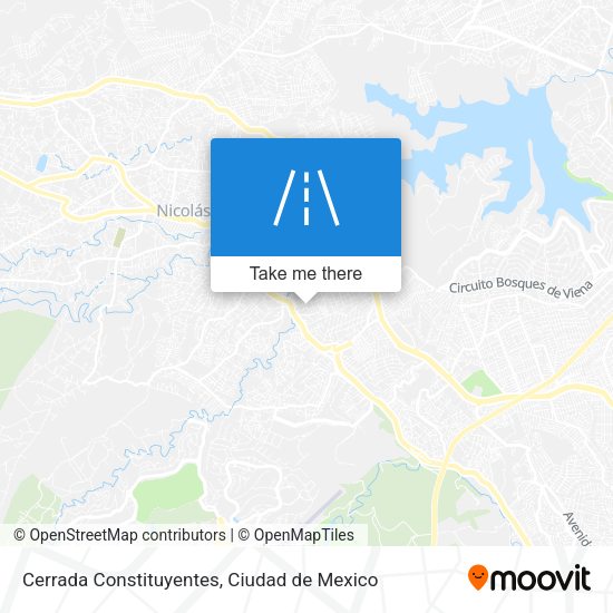 Mapa de Cerrada Constituyentes