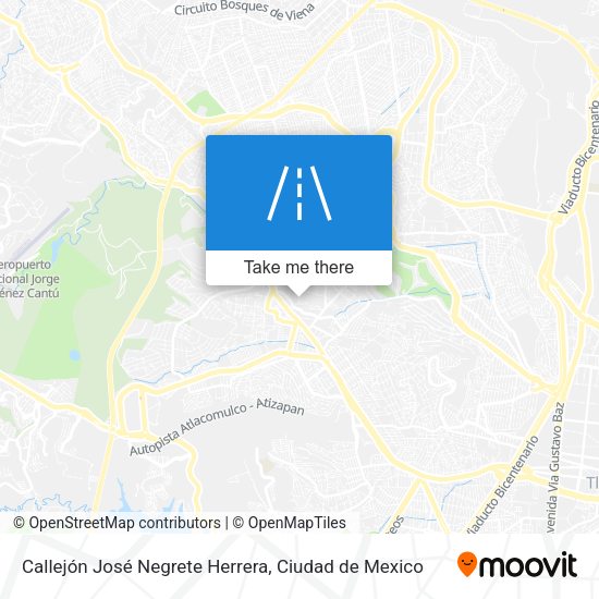 Mapa de Callejón José Negrete Herrera
