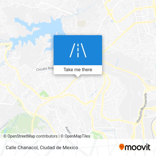 Mapa de Calle Chanacol