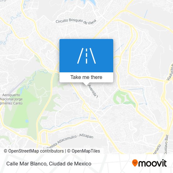 Calle Mar Blanco map