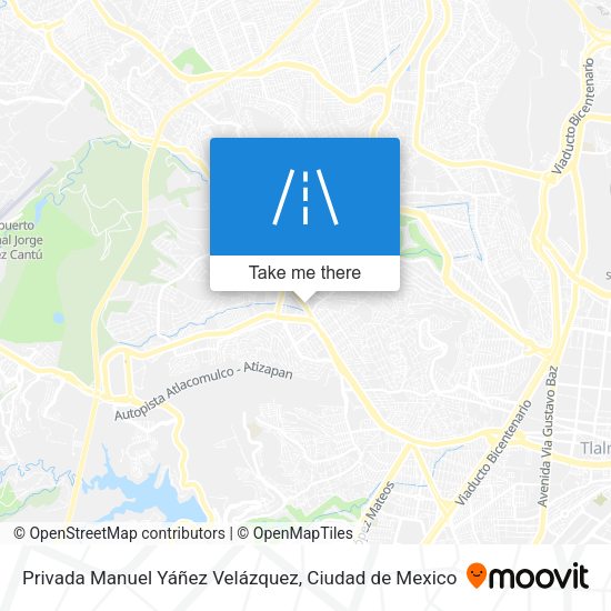 Privada Manuel Yáñez Velázquez map