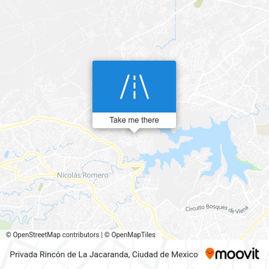 Mapa de Privada Rincón de La Jacaranda